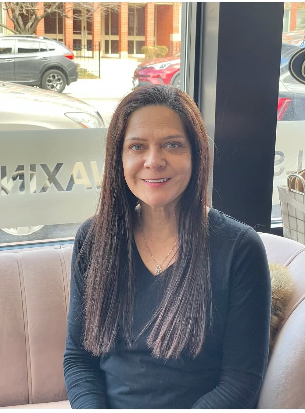 Adriana, assistant manager and nail technician at Sacred Scarab Nail Boutique.
