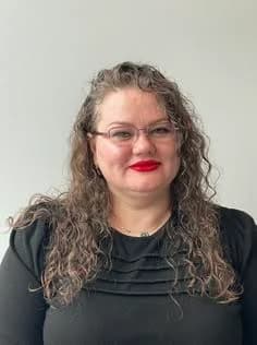 Esmeralda, assistant manager and nail technician at Sacred Scarab Nail Boutique.