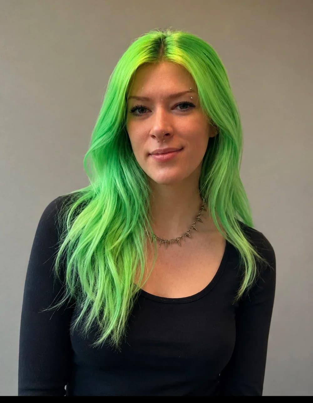 Julia, Level 1, 2, and 3 nail technician at Sacred Scarab Nail Boutique.
